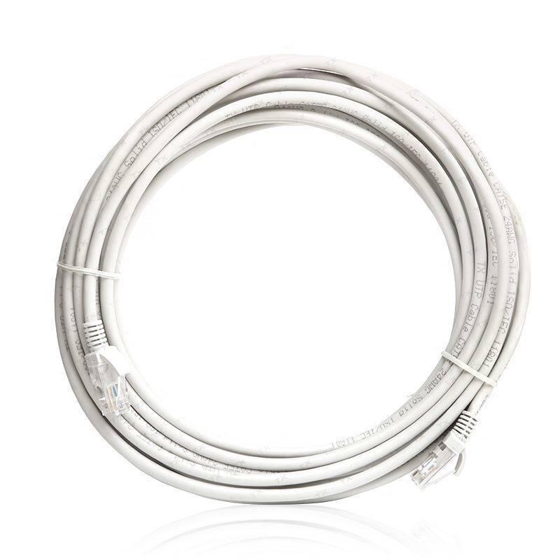 TX CAT5E 10M CCA Solid UTP Gri Network Kablosu TX-CB-NT5U1000G