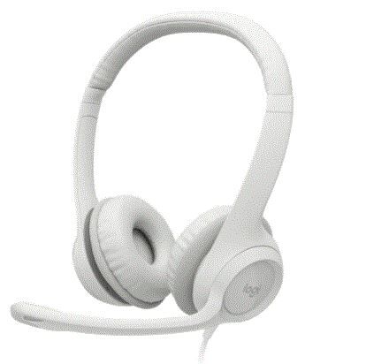 LOGITECH 981-001286 H390 USB Beyaz Bilgisayar Kulaklığı