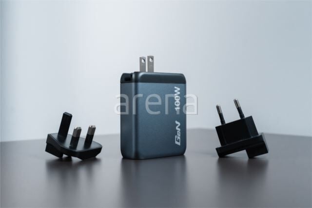 VERBATIM 32202 GNC-100 GaN Charger 100W 2xUSB-CPD 100W / 1xUSB- PD 65W/ 1 x USB-