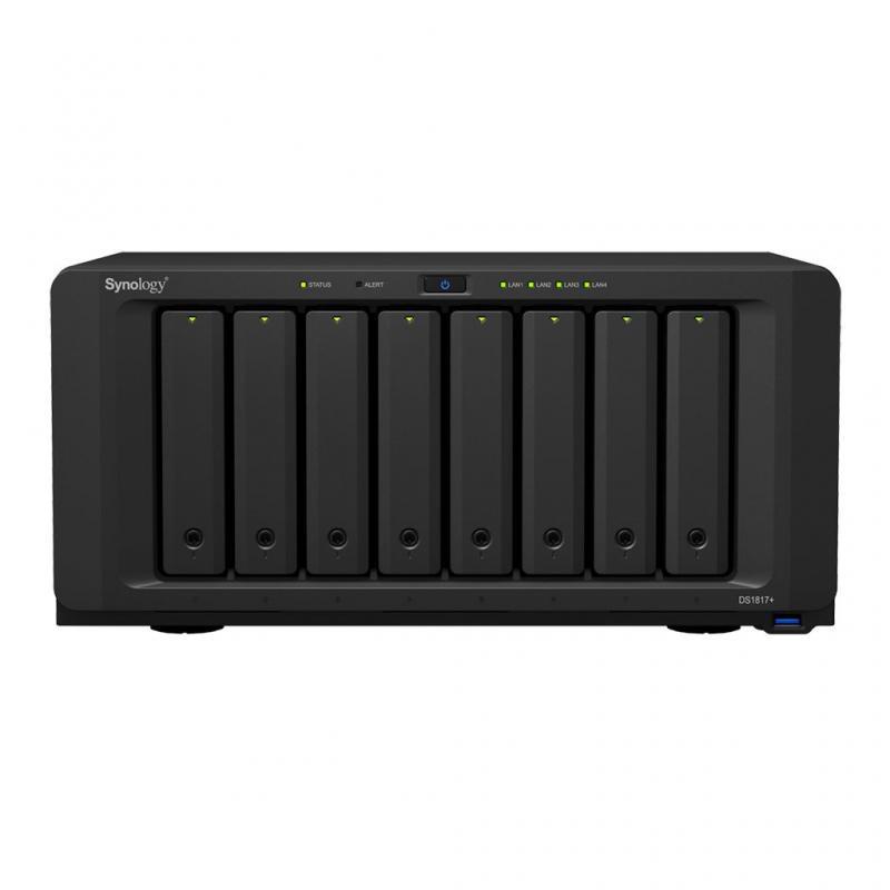 SYNOLOGY DS1817PLUS-8GB NAS 8AD 3,5 DISK DESTEKLI STORAGE