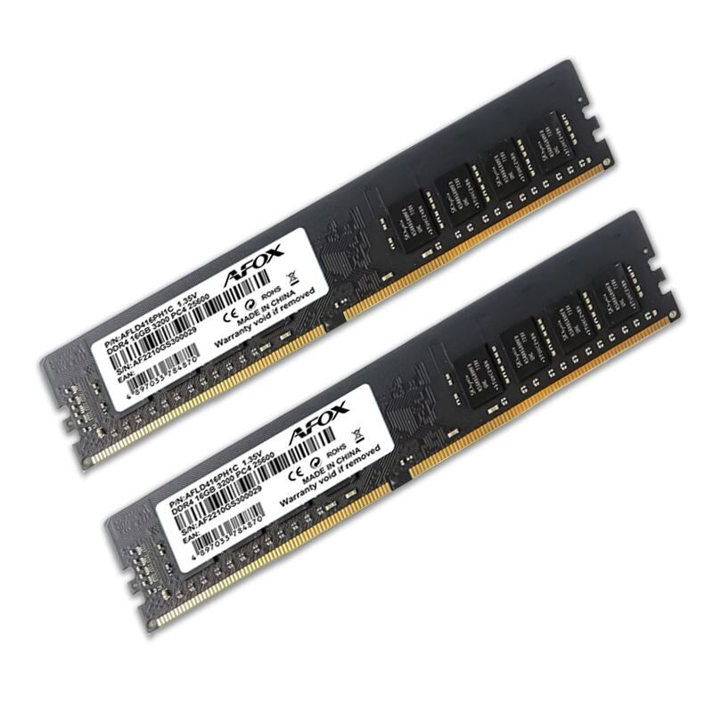 AFOX AFLD416PH1C 16GB 3200MHZ DDR4 LONGDIMM 3200Mhz Masaüstü Ram