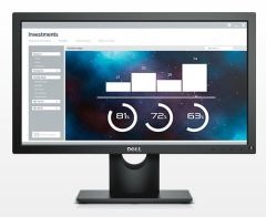 DELL E2016H 19.5''1600X900,5ms,60Hz,DP ve VGA, Siyah Led Monitör