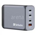 VERBATIM 32205 GNC-240 GaN Charger 240W xUSB-C 140W /1 x USB-C 100W/1xUSB-C 65W