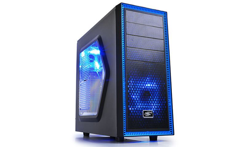 DEEPCOOL 1xUSB2.0 1xUSB3.0 1xAudio 1xMic 120mm Fan Siyah Kasa