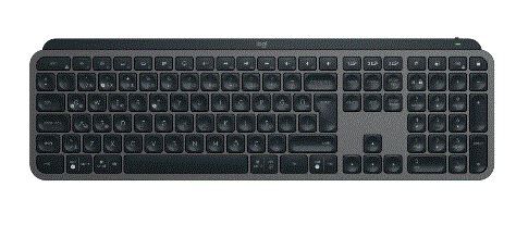 LOGITECH 920-011594 MX Keys S Kablolosuz Siyah Klavye