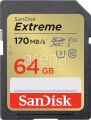 SANDISK SDSDXV2-064G-GNCIN 64GB Extreme microSD UHS I Card 180MB/s - 170MB/s