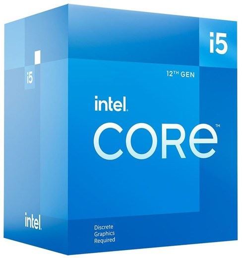 INTEL BX8071512400F CPU 12400F CI5 4.4GHz 6 Çekirdek 18MB LGA1700 10nm İşlemci