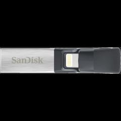 SANDISK 64GB IOS Ixpand Flash Drive USB3.0 Metalik Gri USB Bellek SDIX30N-064G-GN6NN