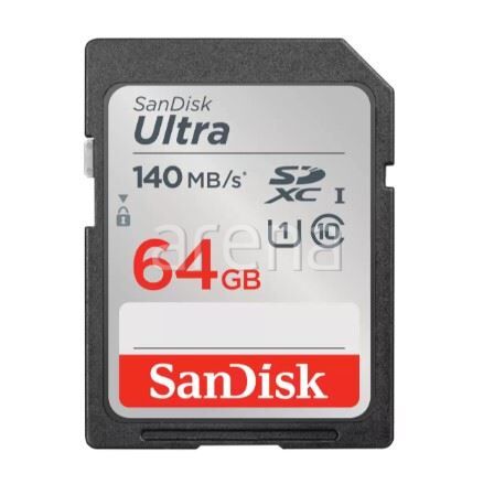 SANDISK SDSDUNB-064G-GN6IN 64GB Ultra SDXC UHS-I 140MB/s MicroSD Kart