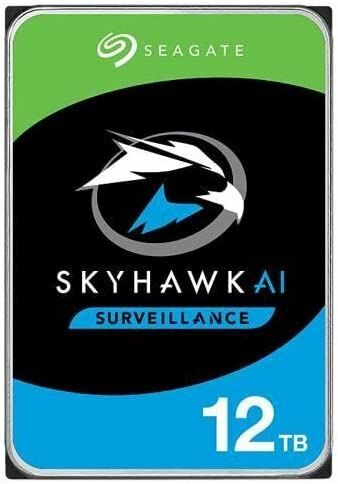SEAGATE ST12000VE001 DSK 3.5'' 12TB 7200RPM SATA 256MB SKYHAWK Güvenlik Diski