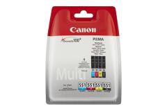 CANON Siyah ve Renklı Kartuş Seti CLI-551-MULTI