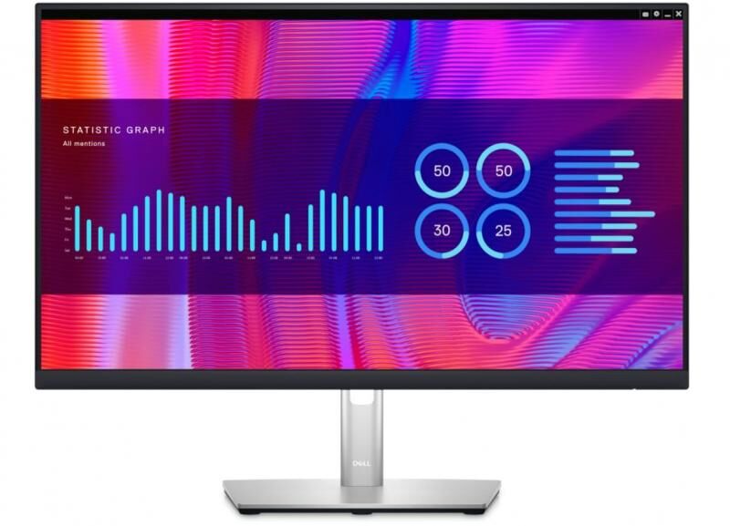 DELL P2423DE 23.8''IPS 2560X1440 8MS DP HDMI DP USB-C Siyah LED Monitör