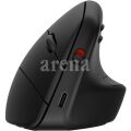 HP 6H1A4AA 920 Ergonomic Vertical Wireless Mouse - Black