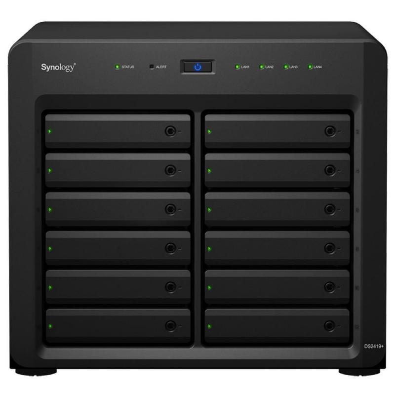 SYNOLOGY DS2419PLUS NAS SERVER 12 AD 3,5''DISK DESTEKLI STORAGE