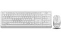 A4 TECH FG1010-BEYAZ FG1010 Kablosuz Q TR Multimedya Klavye Mouse Set