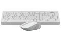 A4 TECH FG1010-BEYAZ FG1010 Kablosuz Q TR Multimedya Klavye Mouse Set