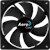 Aerocool AE-CFFR120PBK 12cm PWM 4Pin Siyah Fan