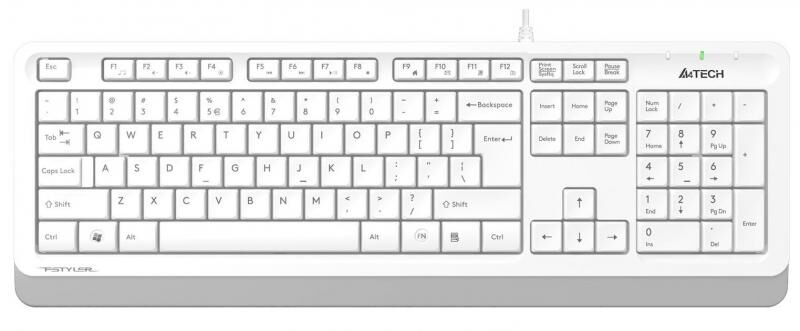 A4 TECH FK10-BEYAZ FK10 Q TR Multimedya Klavye