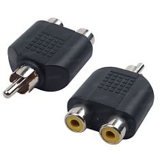 DARK 3.5 RCA Erkek 2x RCA Dişi Çevirici DK-CB-AURCAX2
