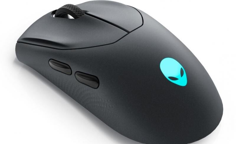 DELL 545-BBDN Alienware Tri-Mode Wireless Gaming Mouse - AW720M Dark Side of the Moon