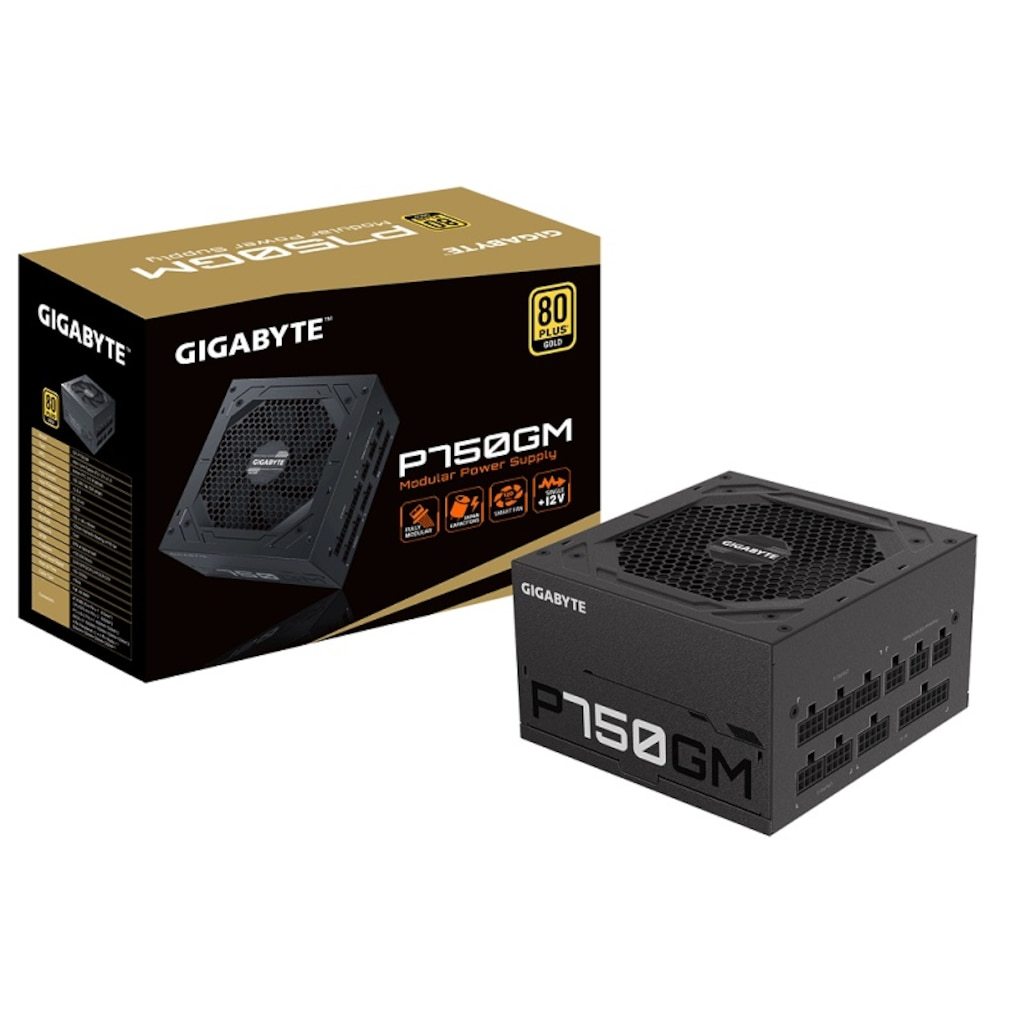 Gigabyte GP-P750GM 750W 80+ Gold Modüler Güç Kaynağı