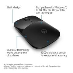 HP V0L79AA Z3700 Siyah Kablosuz Mouse