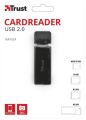TRUST 21934 NANGA USB 2.0 Kompakt Parlak Siyah Kart Okuyucu
