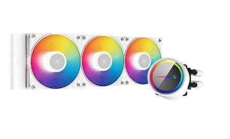 DEEPCOOL GAMMAXX-L360ARGBWH GAMMAXX L360 A-RGB WH 360mm Beyaz Sıvı Soğutma