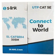 S-Link SL-CAT608 305M UTP CAT6 Kablo