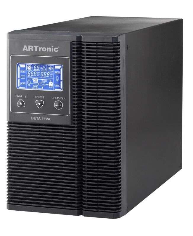 ARTRONIC On-Line 1000VA 1F/1F 5-15 Dk 2x9AH Akülü UPS BETA-1KVA