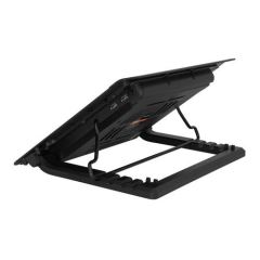 FRISBY 9-17'' 14cm LED Fan Yükseklik Ayarlı 2xUSB Hub Notebook Soğutucu FNC-35ST