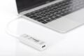 DIGITUS DA-70243 USB 2.0 Type C HUB with Cardreader, 3x USB 2.0. 1x SD, 1x MicroSD Port A
