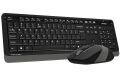 A4 TECH FG1010-GRI FG1010 Kablosuz Q TR Multimedya Klavye Mouse Set