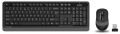 A4 TECH FG1010-GRI FG1010 Kablosuz Q TR Multimedya Klavye Mouse Set
