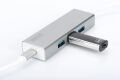 DIGITUS DA-70242 3xUSB3.0 Port 1xUSB Tip C PD Port Çoklayıcı