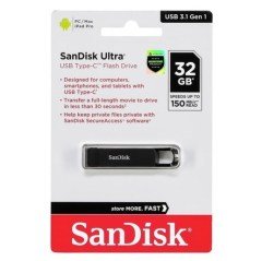 Sandisk 32GB Ultra Type-C Usb3.1 SDCZ460-032G-G46