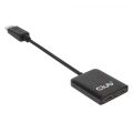 CLUB3D CSV-6200H Çoklu Akışlı Taşıma Hub DisplayPort 1.2 Çift Monitör HDMI