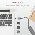 TRUST 23327 Halyx USB 3.2 5 Gbps 4 Portlu Alüminyum Merkez