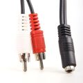 DARK DK-CB-AU35XRCA 0.15m 3.5mm 2xRCA Stereo Ses Kablosu