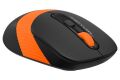 A4 TECH FG10-TURUNCU FG10 Kablosuz Optik Nano 2000DPI Siyah Turuncu Mouse