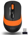A4 TECH FG10-TURUNCU FG10 Kablosuz Optik Nano 2000DPI Siyah Turuncu Mouse