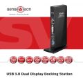 CLUB3D CSV-3242HD USB3.0 Çift Ekran Yerleştirme İstasyonu Çoklayıcı