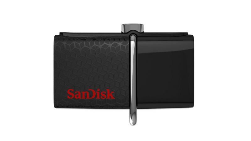 SANDISK 128GB Ultra Android Dual Drive USB3.0 Siyah USB Bellek SDDD2-128G-GAM46