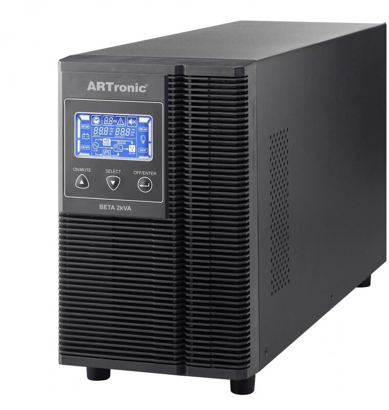 ARTRONIC On-Line 2000VA 1F/1F 5-15 Dk 4x9A Akülü UPS BETA-2KVA