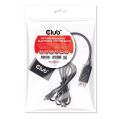 CLUB3D CSV-6200 Çoklu Akışlı Nakil Hub Display Port 1.2 Çift Monitör Çevirici
