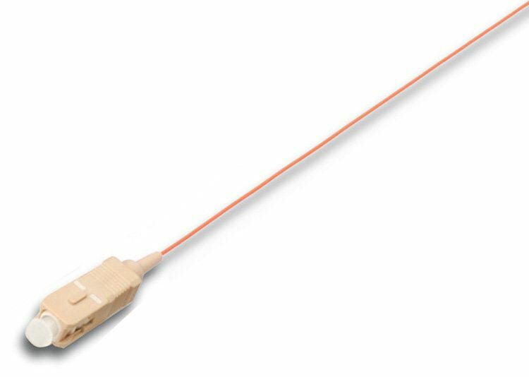 BEEK 1m Multimode 0.9mm Simplex 50/125 SC/PC Fiber Patch Kablo BC-25221-01