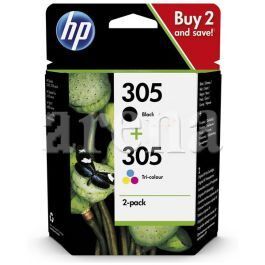 HP 6ZD17A NO 305 2 li paket Üç Renk Siyah Orijinal
