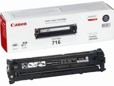 CANON CRG-716B Siyah 2000 Sayfa Lazer Toner