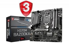MSI Intel H370 1151 DDR4 2666MHz HDMI/DVI/DP Gaming Anakart