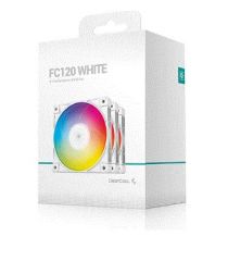 DEEPCOOL FC120WHITE3IN1 FC120 WHITE 3 IN 1 120×120×25mm RGB LED Soğutma